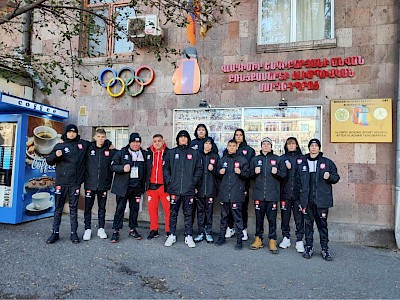 Cezary Rzepnicki na Mistrzostwach Świata w boksie Kadetów i Kadetek  Armenia